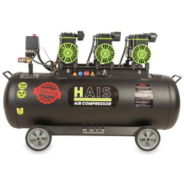 Hais SYW-400X4 100 Litre Hava Kompresörü Yağsız Sessiz 4.5 Hp