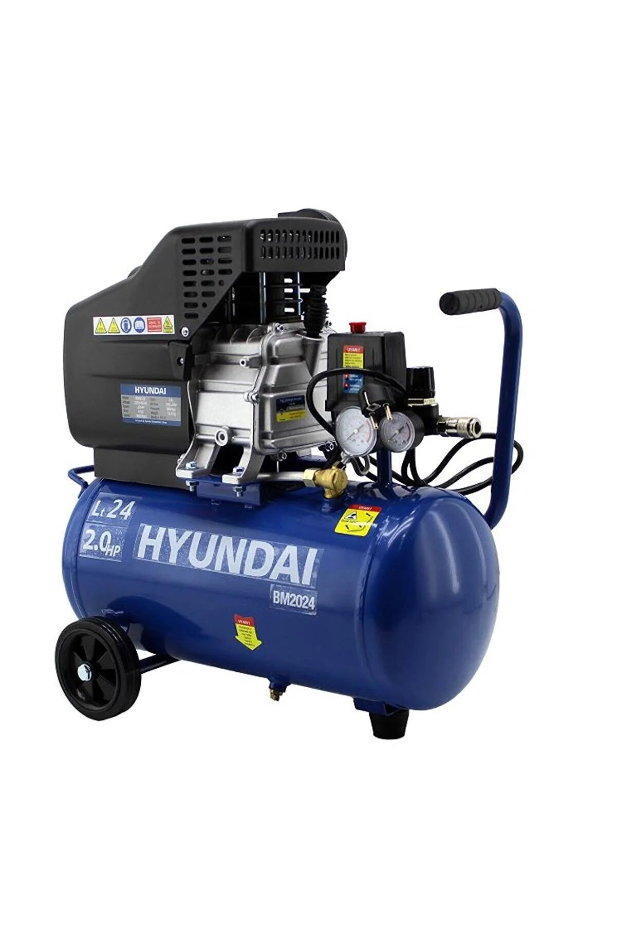 Hyundai BM2024 Kompresör 24 Lt 2.0 Hp Yağlı Tip