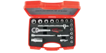 İzeltaş  3/8'' Altı Köşe Lokma Takımı 19 Parça (1110006019)