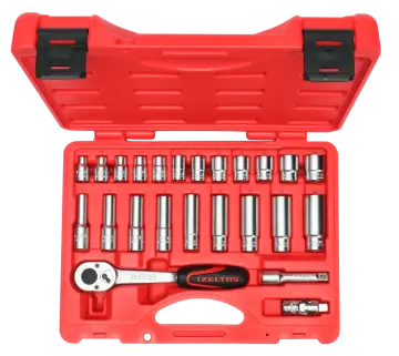 İzeltaş  3/8'' Altı Köşe Lokma Anahtar Seti 24 Parça (14000005134)