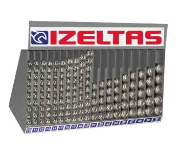 İzeltaş  1/2'' Lokma Anahtar Sehpası ( Dolu - 145 ) (1113006145)