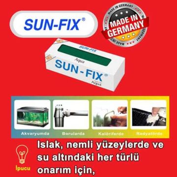 SUN-FIX Macun Kaynak, AQUA, 12 Adet