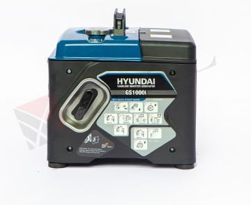 Hyundai GS1000I Benzinli İnverter Jeneratör 0.8 kW (İpli, Monofaze)