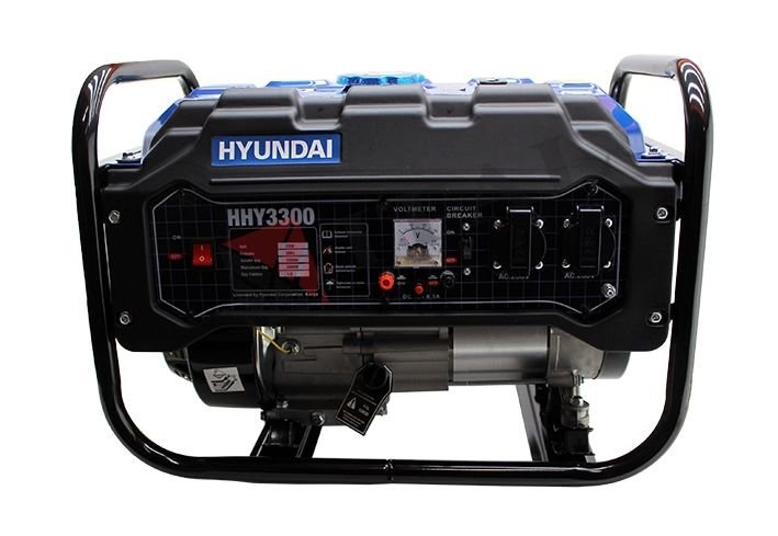 Hyundai HHY3300 Benzinli Jeneratör 2.8 kW (İpli, Monofaze)