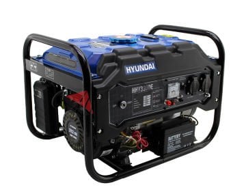 Hyundai HHY3300E Benzinli Jeneratör 2.8 kW (Marşlı, Monofaze)