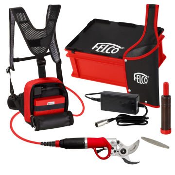 Felco 822 / Set 2 Akülü Budama Makası Uzun 5,4 Amp