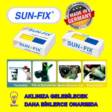 SUN-FIX Macun Kaynak, UNIVERSAL VERWENDBAR, 100gr, 24 Adet