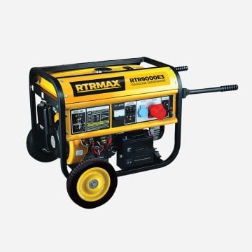 Rtrmax Rtr9000E3 Benzinli Jeneratör 9.4/8.8 Kva Marşlı Trifaze