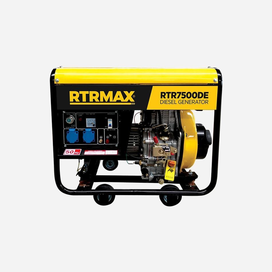 Rtrmax Rtr7500De Dizel Jeneratör 6/5.5  Kva Marşlı