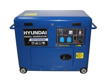 Hyundai DHY9000SE Dizel Jeneratör 7.5 kW (Marşlı, Monofaze)