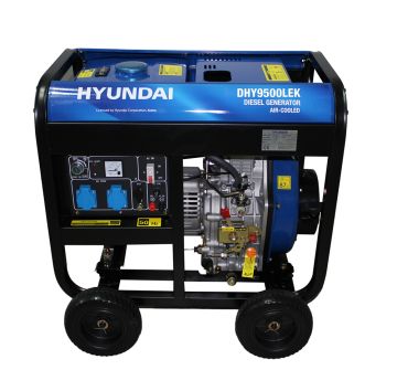 Hyundai DHY9500LEK Dizel Jeneratör 8.0 kW (Marşlı, Monofaze)