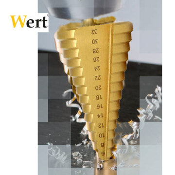 WERT 3501 Kademeli Sac Delgisi (Ø4-32mm)