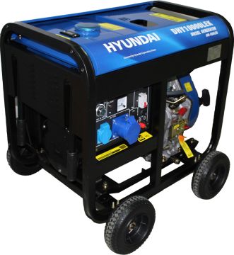 Hyundai DHY10000LEK Dizel Jeneratör 8.5 kW (Marşlı, Monofaze)