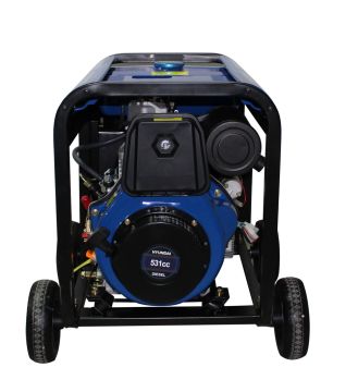 Hyundai DHY10000LEK Dizel Jeneratör 8.5 kW (Marşlı, Monofaze)
