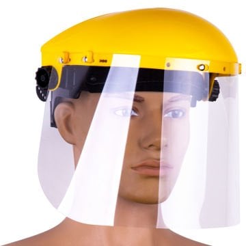 Veta Hs3021C Koruyucu Maske Camlı Profesyonel Kafa Ayarlı