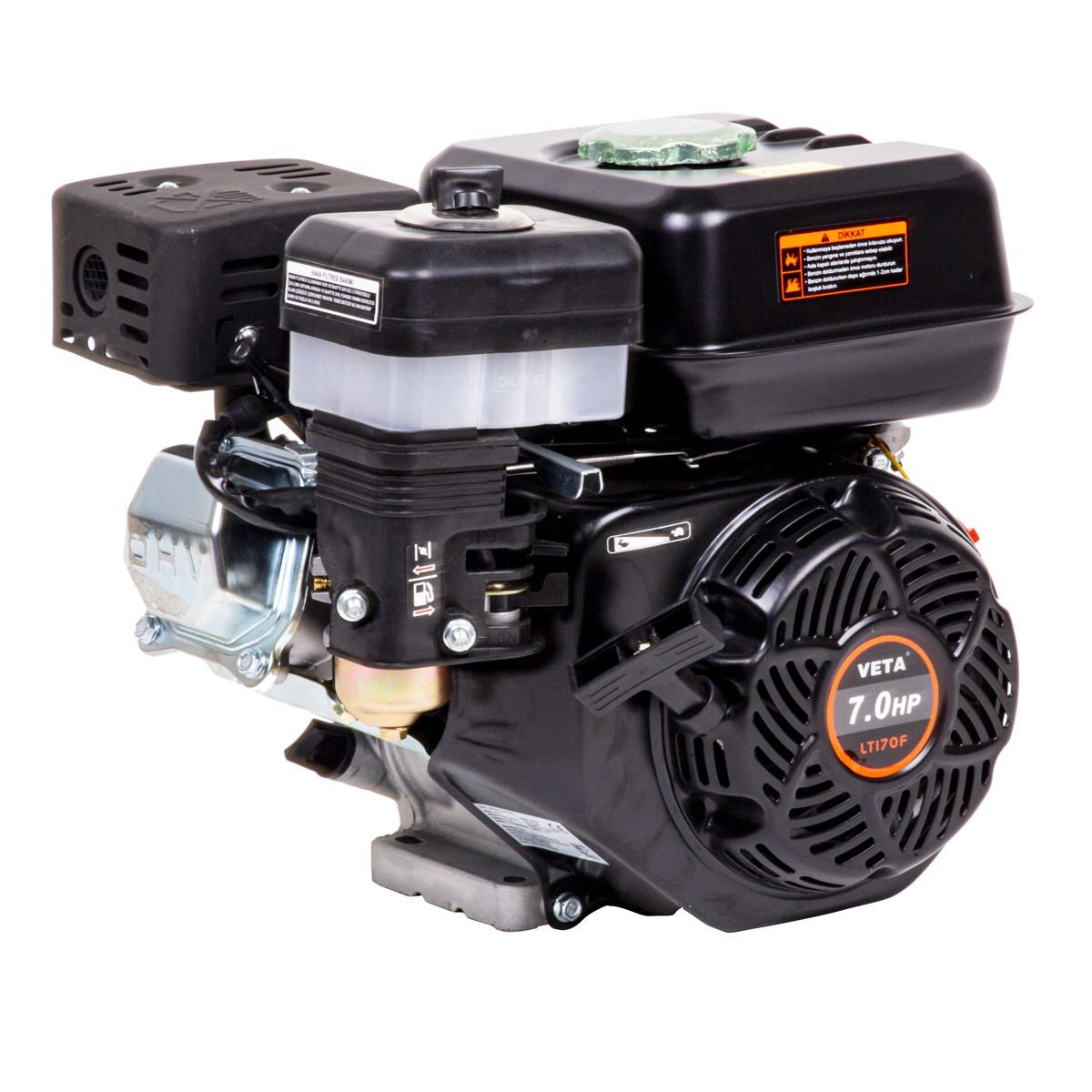 Veta LT170F Benzinli Motor 7Hp (Çapa Tip, Kamalı)