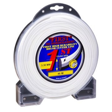 First 7430059 Tırpan Misina 3.3Mm 46 Metre Beyaz 6 Köşe