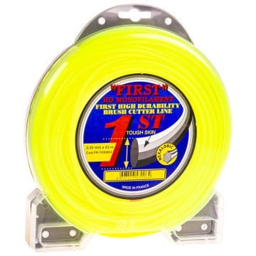 First 7430064 Tırpan Misina 3.3Mm 43 Metre Sarı 6 Köşe