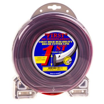 First 7430088 Tırpan Misina 3.3Mm 51 Metre Kırmızı 5 Köşe