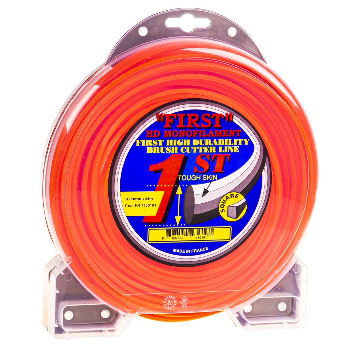 First 7430101 Tırpan Misina 3.0Mm 44 Metre Turuncu 4 Köşe