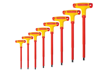 İzeltaş  1000V İzoleli T Tipi Allen Anahtar Takımı 8 Parça (13000008092)