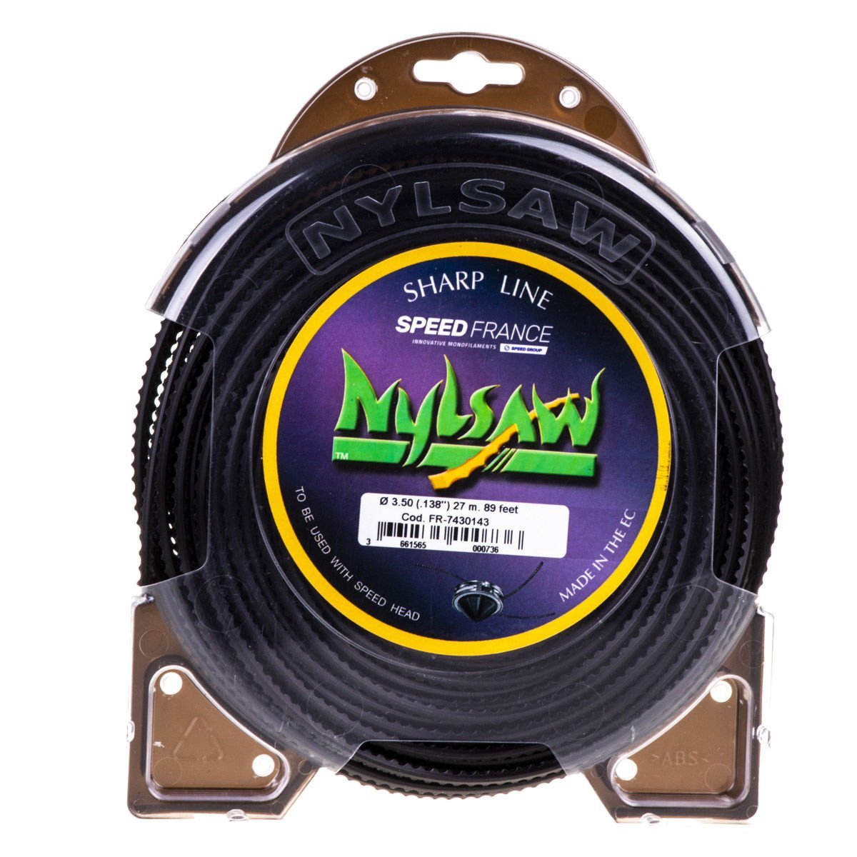 First 7430143 Tırpan Misina 3.5Mm 27 Metre Siyah Tırtıklı Nylsaw
