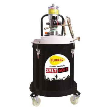 Türkel Havalı Gres Pompası 35 Lt