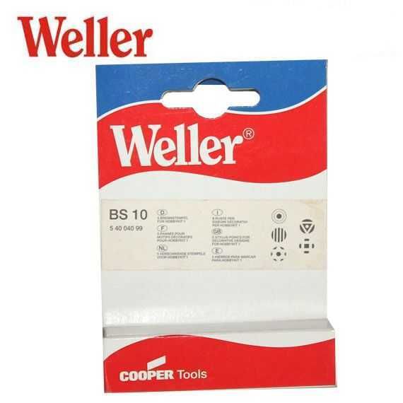 WELLER BS 10 Dekoratif Desen Ucu, 5 adet